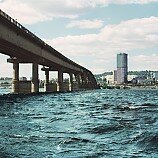 Волга. Мост. Высотка - Наташа Сергеева - Саратов, ловлю твои мгновения :: Неизвестный Саратов