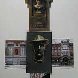 Эскиз мемориальной доски М.Булгакову - Василий Кузьмин - Конкурс архитектурно-дизайнерского замысла по увековечению памяти М.А.Булгакова