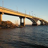 Мост в Энгельс - Бэлла Ващенко - Широка страна моя родная :: В деревню, в глушь, в Саратов