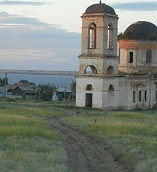 заброшенный храм с.Ахмат - Света Заикина - Широка страна моя родная :: В деревню, в глушь, в Саратов